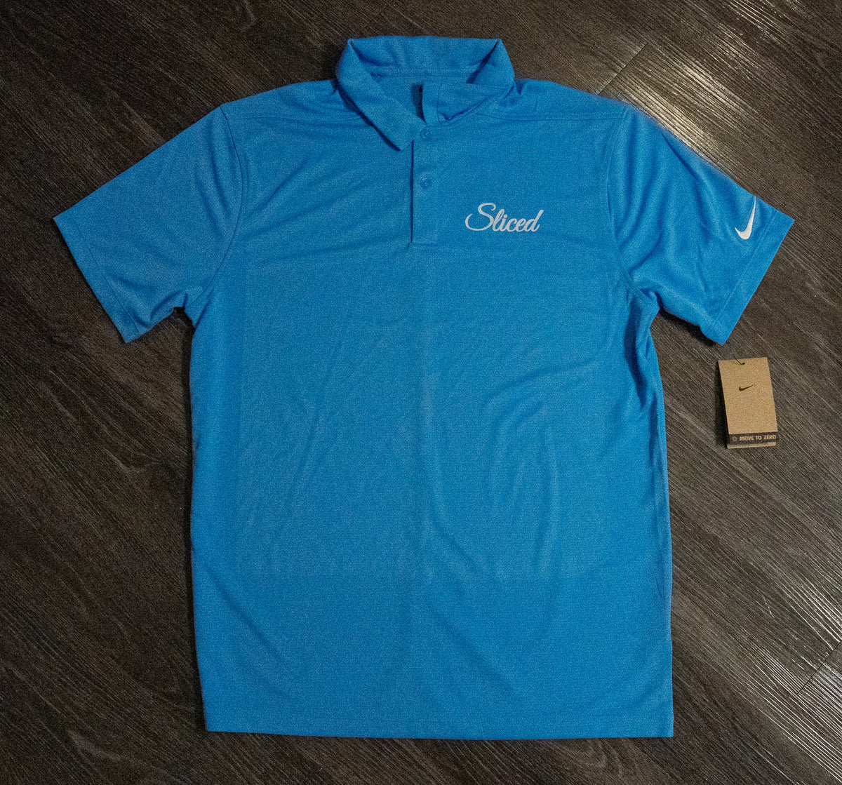 Sliced Blue Polo
