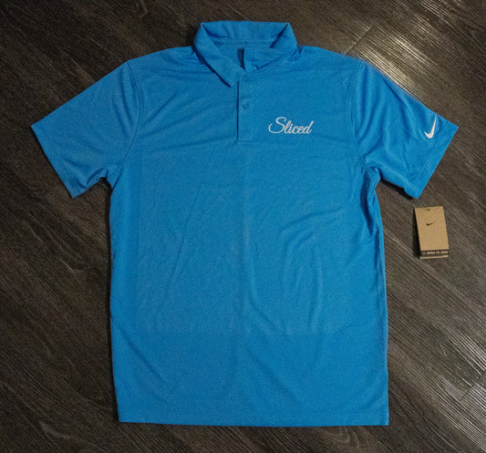 Sliced Blue Polo